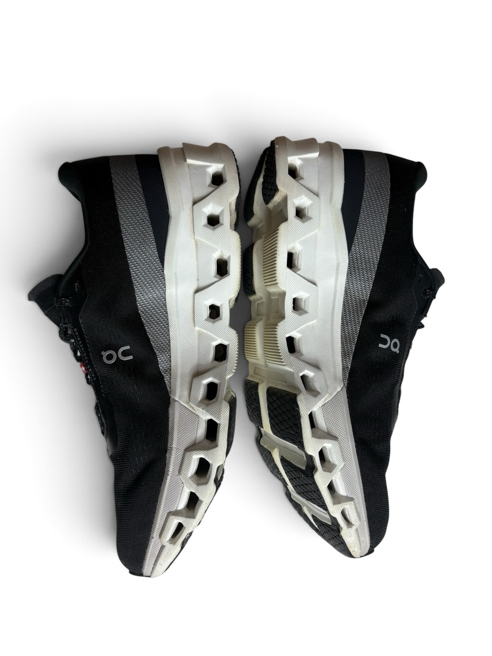 On Cloudmonster 2 Black Frost Women's Sz 10 Running Shoes 3WE10111197 - Picture 4 of 8